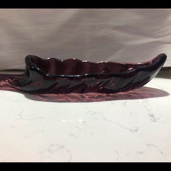 Glass dish - Picture 1 of 6